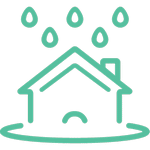 Les toitures végétales UpGreen sont étanches et diminuent le risque d'inondations Les toitures végétales UpGreen sont étanches et diminuent le risque d'inondations