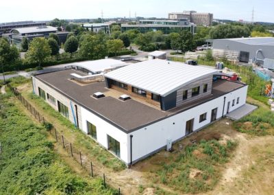 Réalisation d'un toit végétalisé à Liège